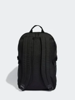 adidas Black 3 Stripe Backpack