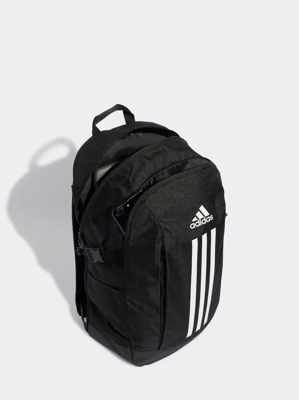 adidas Black 3 Stripe Backpack