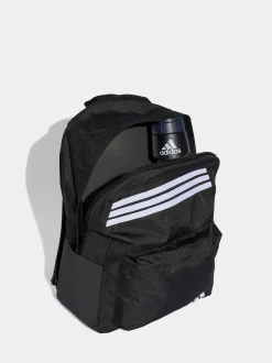 adidas Black 3 Stripe Pencil case & Backpack