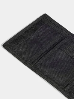 adidas Black 3 Stripe Wallet