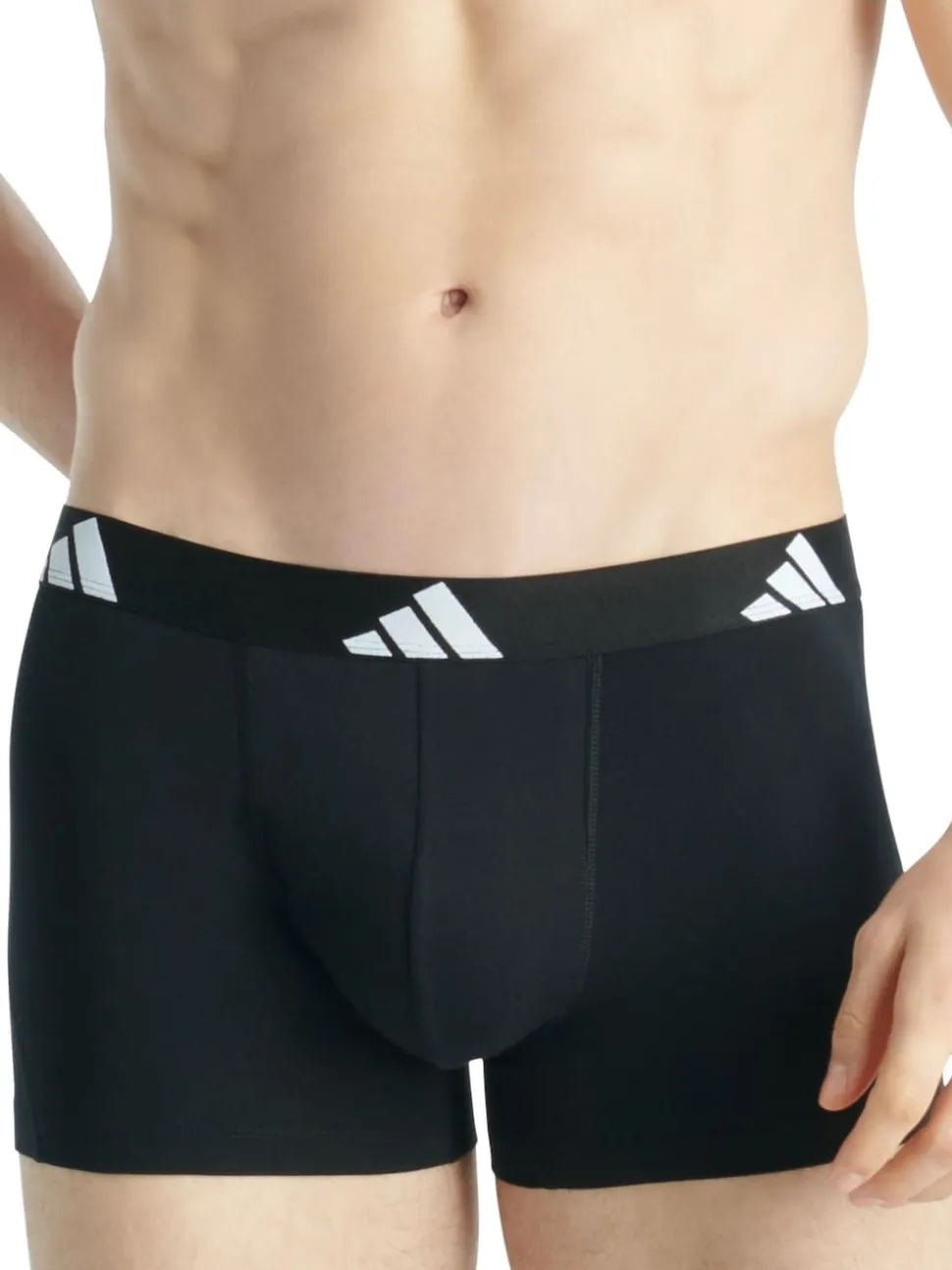 adidas Black Active Flex Cotton Trunks