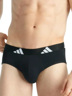 adidas Black Active Flex Cotton Briefs