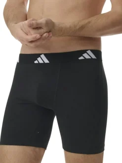 adidas Black Active Flex Cotton Boxer