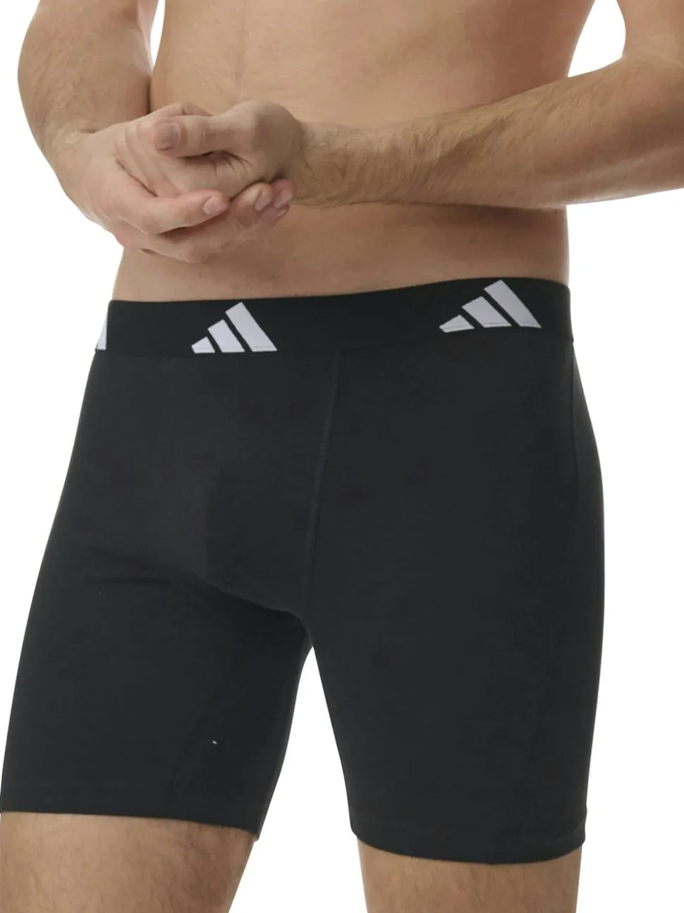 adidas Black Active Flex Cotton Boxer