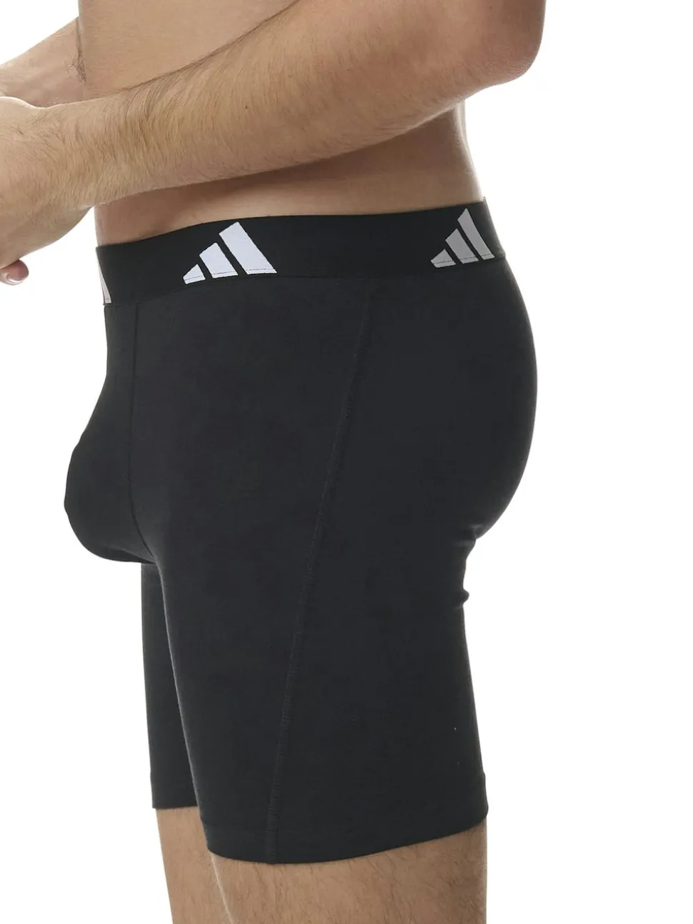 adidas Black Active Flex Cotton Boxer