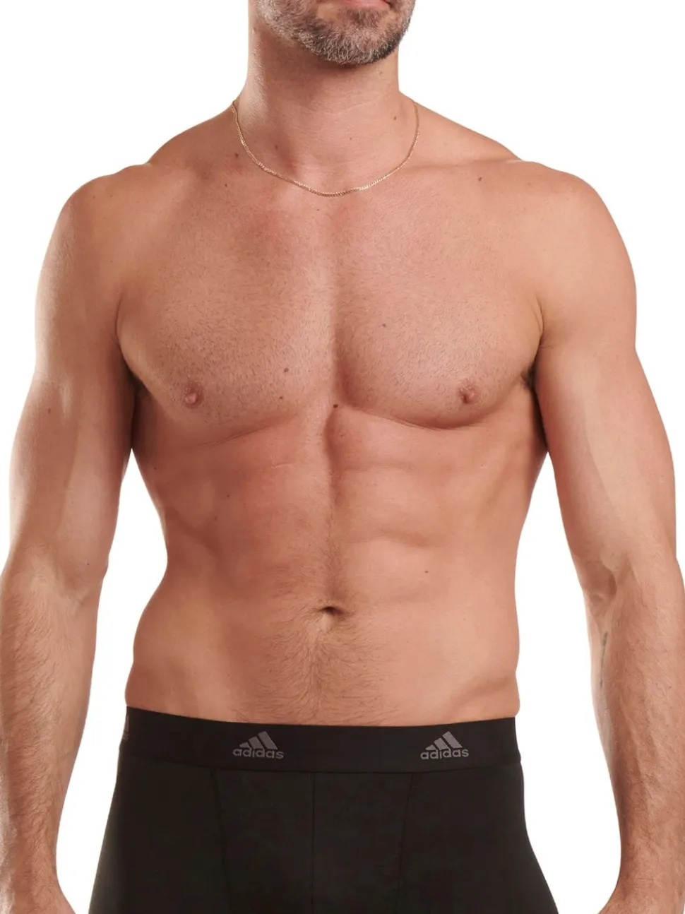 adidas Black Active Micro Flex Boxers 3 Pack