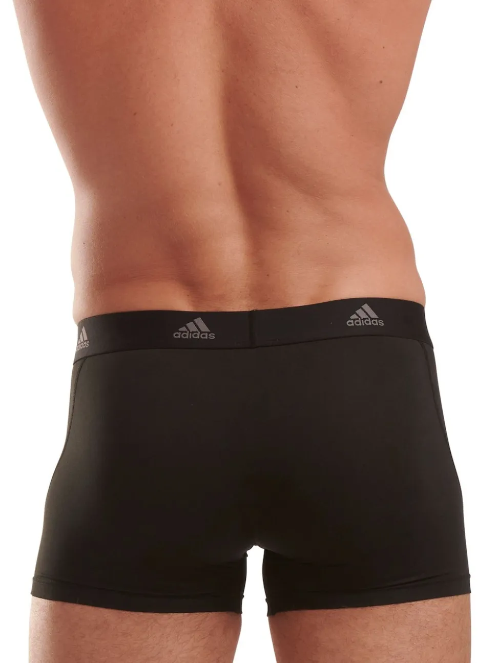 adidas Black Active Micro Flex Boxers 3 Pack