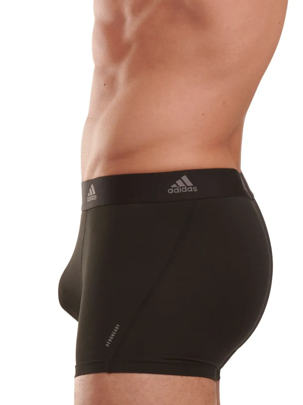 adidas Black Active Micro Flex Boxers 3 Pack