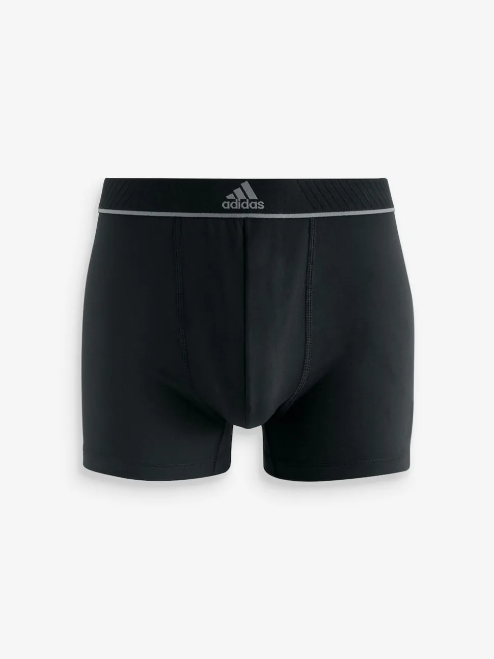 adidas Black Active Micro Flex Boxers 3 Pack