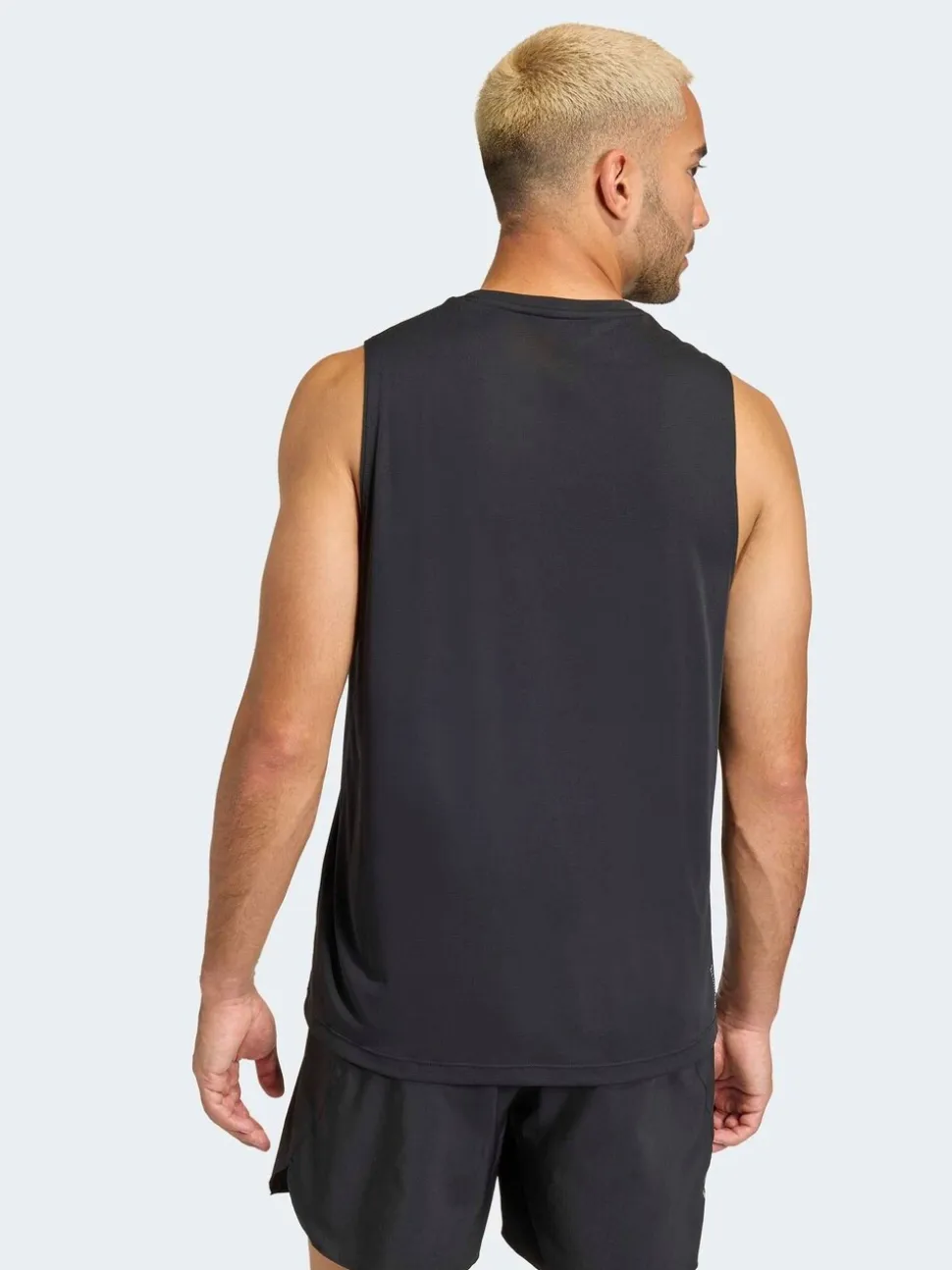adidas Black Adi365 Running Essentials Tank Vest
