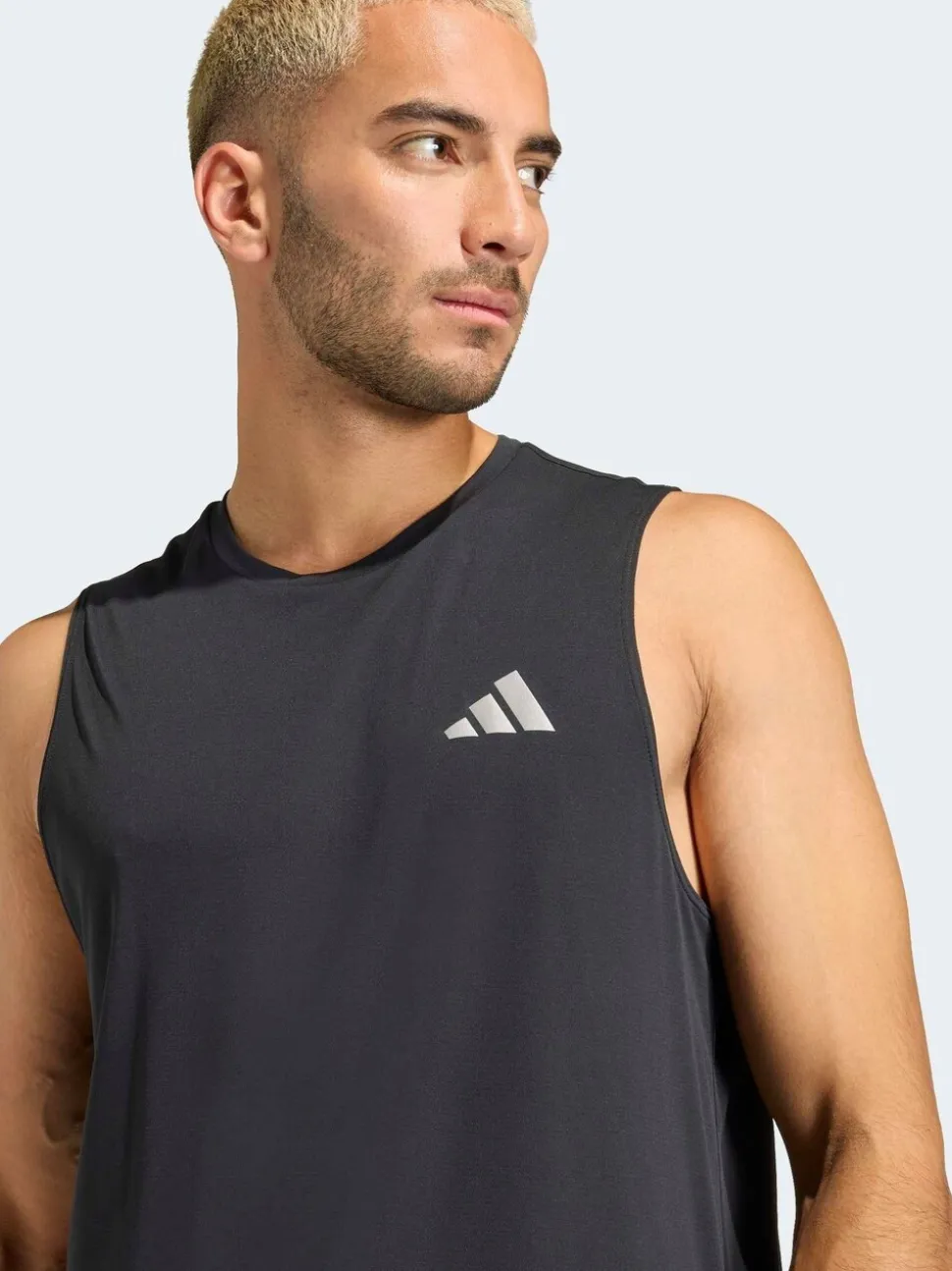 adidas Black Adi365 Running Essentials Tank Vest