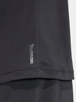 adidas Black Adi365 Running Essentials Tank Vest