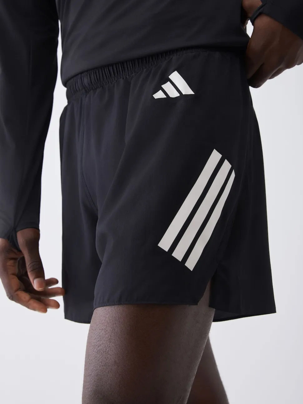adidas Black Adi365 Running Formotion Iconic Shorts