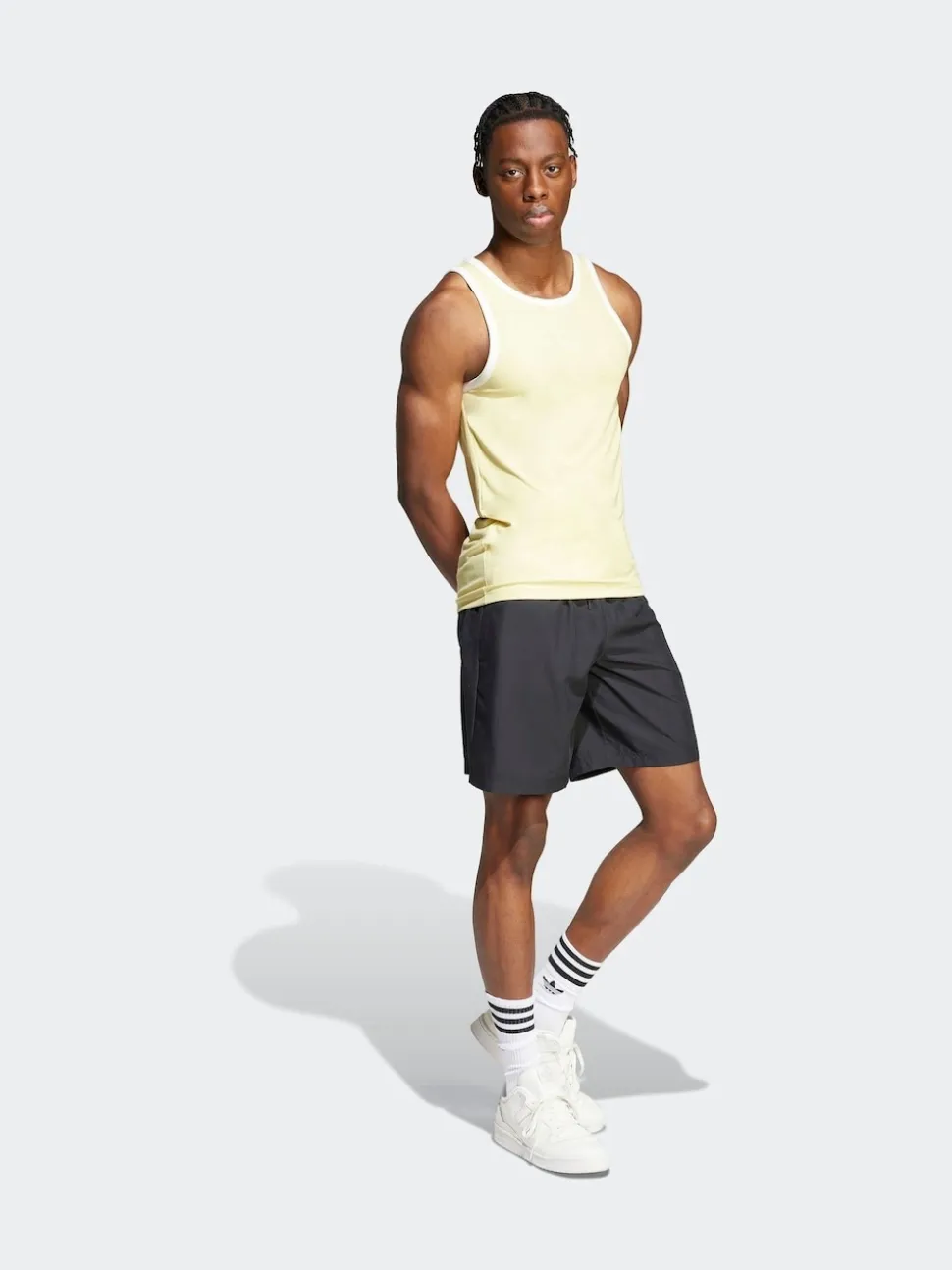adidas Black Adic 8 Inch Swim Shorts