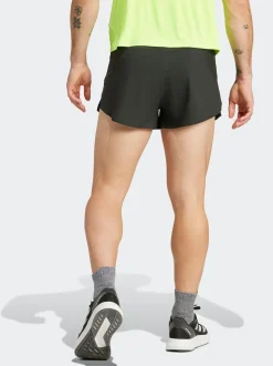 adidas Black Adizero Essentials Running Split Shorts