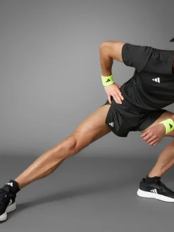 adidas Black Adizero Essentials Running Split Shorts