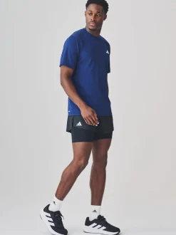 adidas Black Adizero Essential Running Shorts