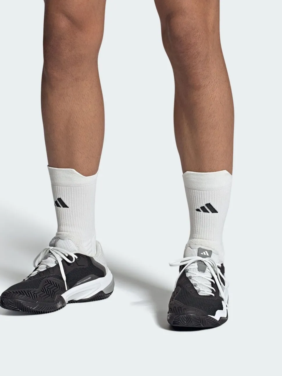 adidas Black Barricade 13 Clay Tennis Shoes