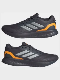 adidas Black Chrome Runfalcon 5 Running Trainers