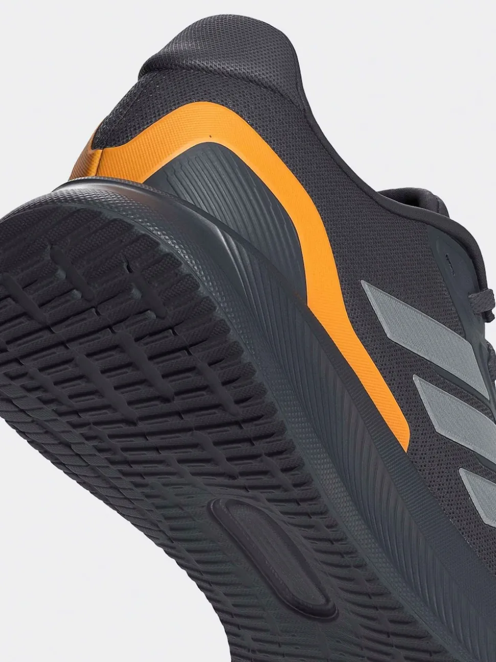 adidas Black Chrome Runfalcon 5 Running Trainers