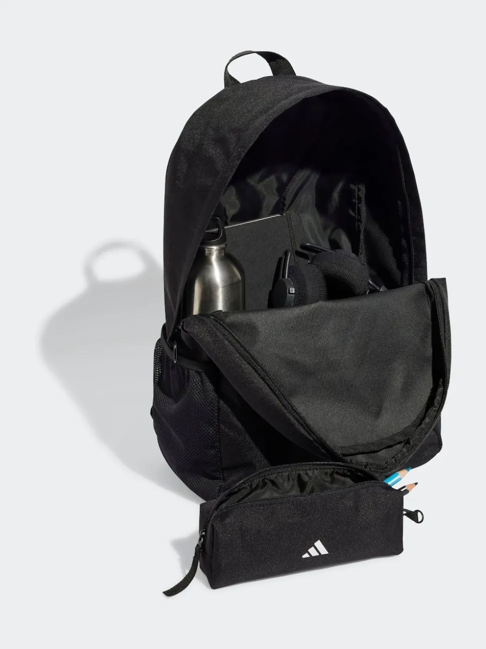 adidas Black Classic Case Backpack Bag
