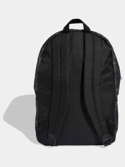 adidas Black Classic Graphic Backpack