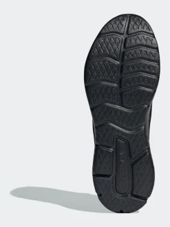 adidas Black Cloudfoam Move Lounger Slip In Trainers