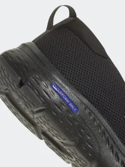 adidas Black Cloudfoam Move Lounger Slip In Trainers