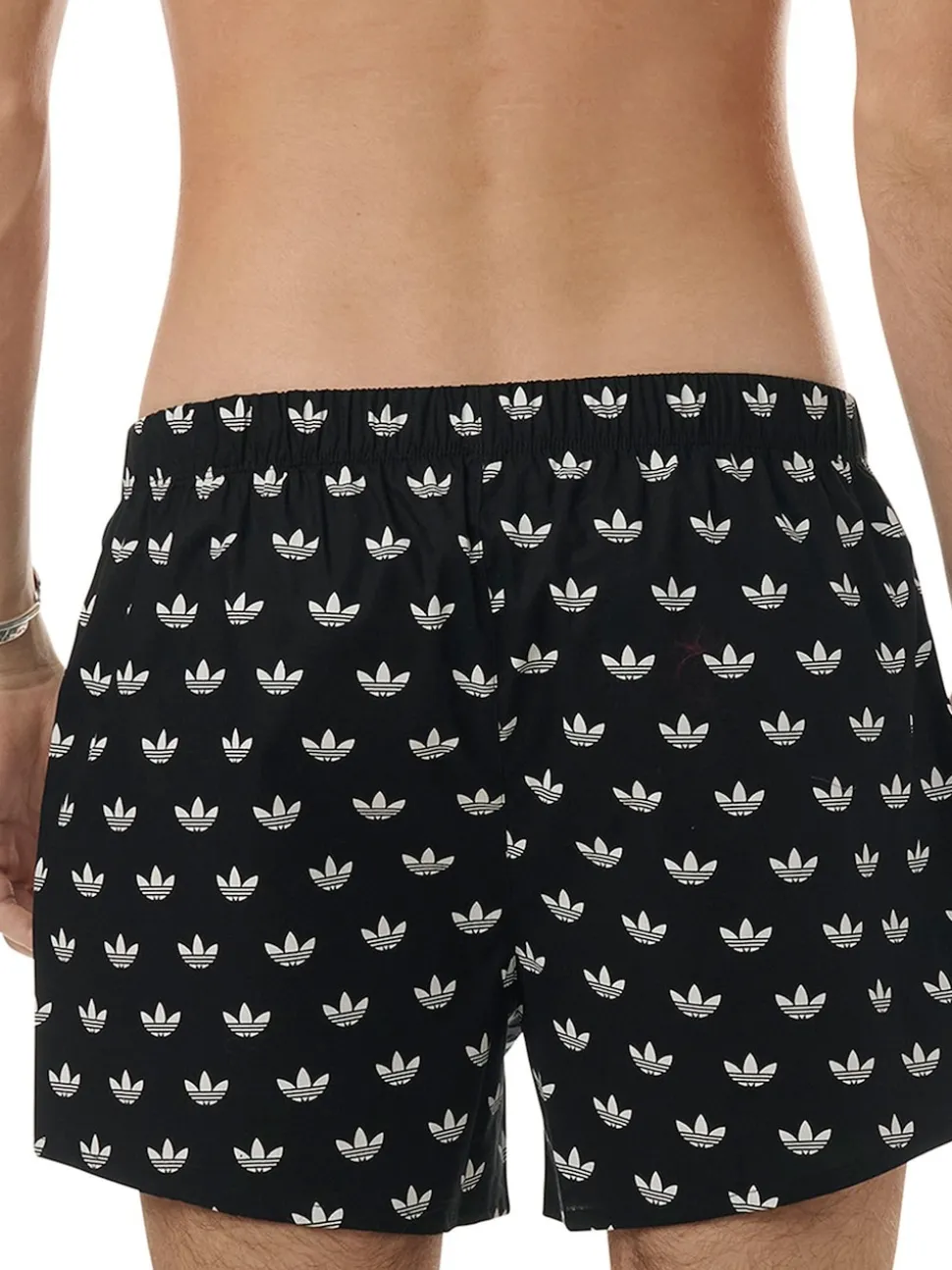 adidas Black Comfort Core Cotton Icon Boxers