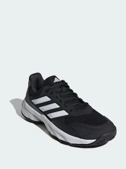 adidas Black CourtJam Control 3 Clay Tennis Shoes