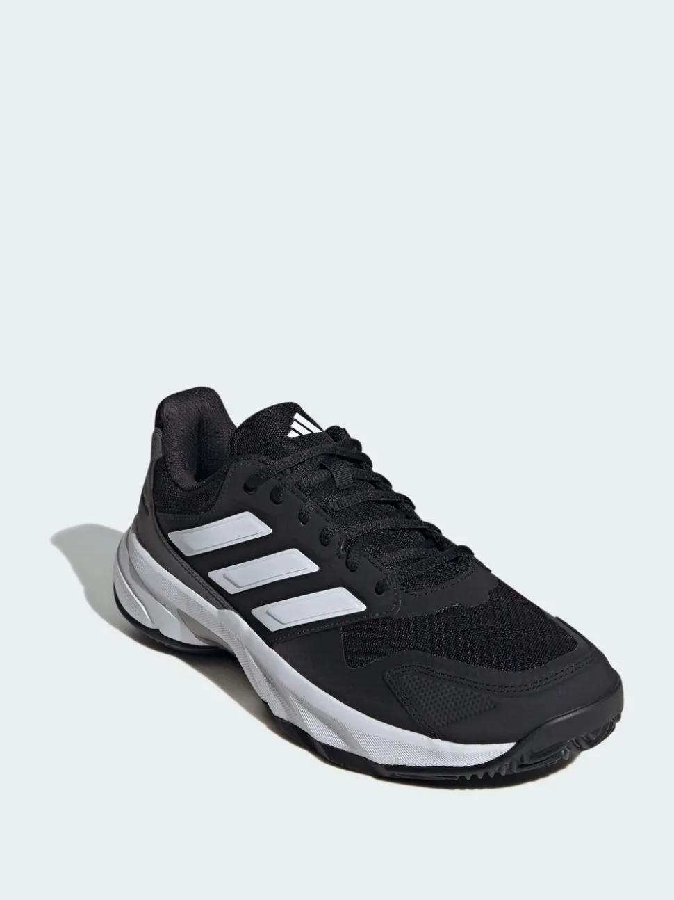 adidas Black CourtJam Control 3 Clay Tennis Shoes