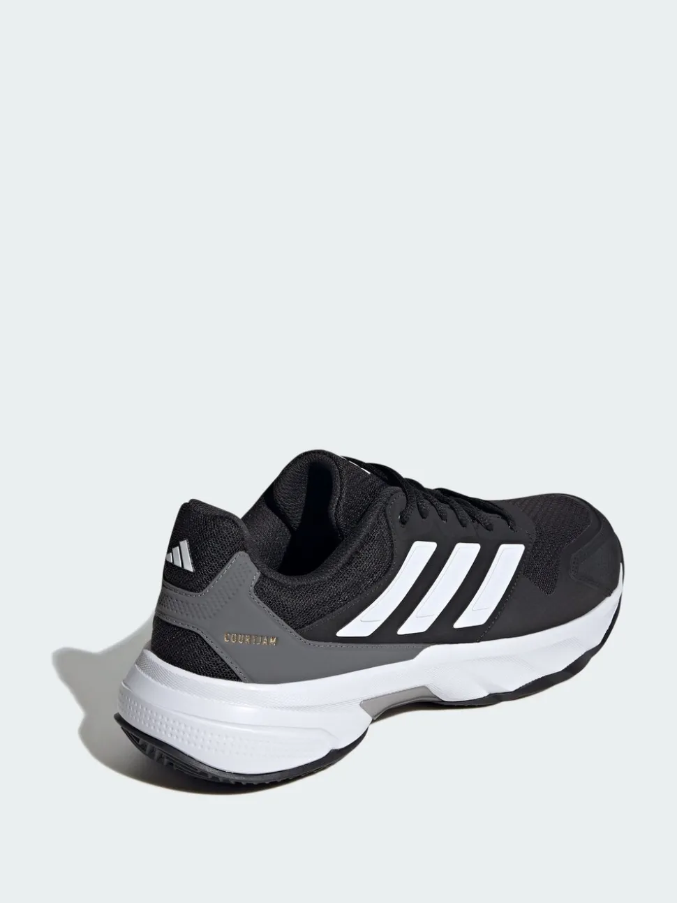 adidas Black CourtJam Control 3 Clay Tennis Shoes