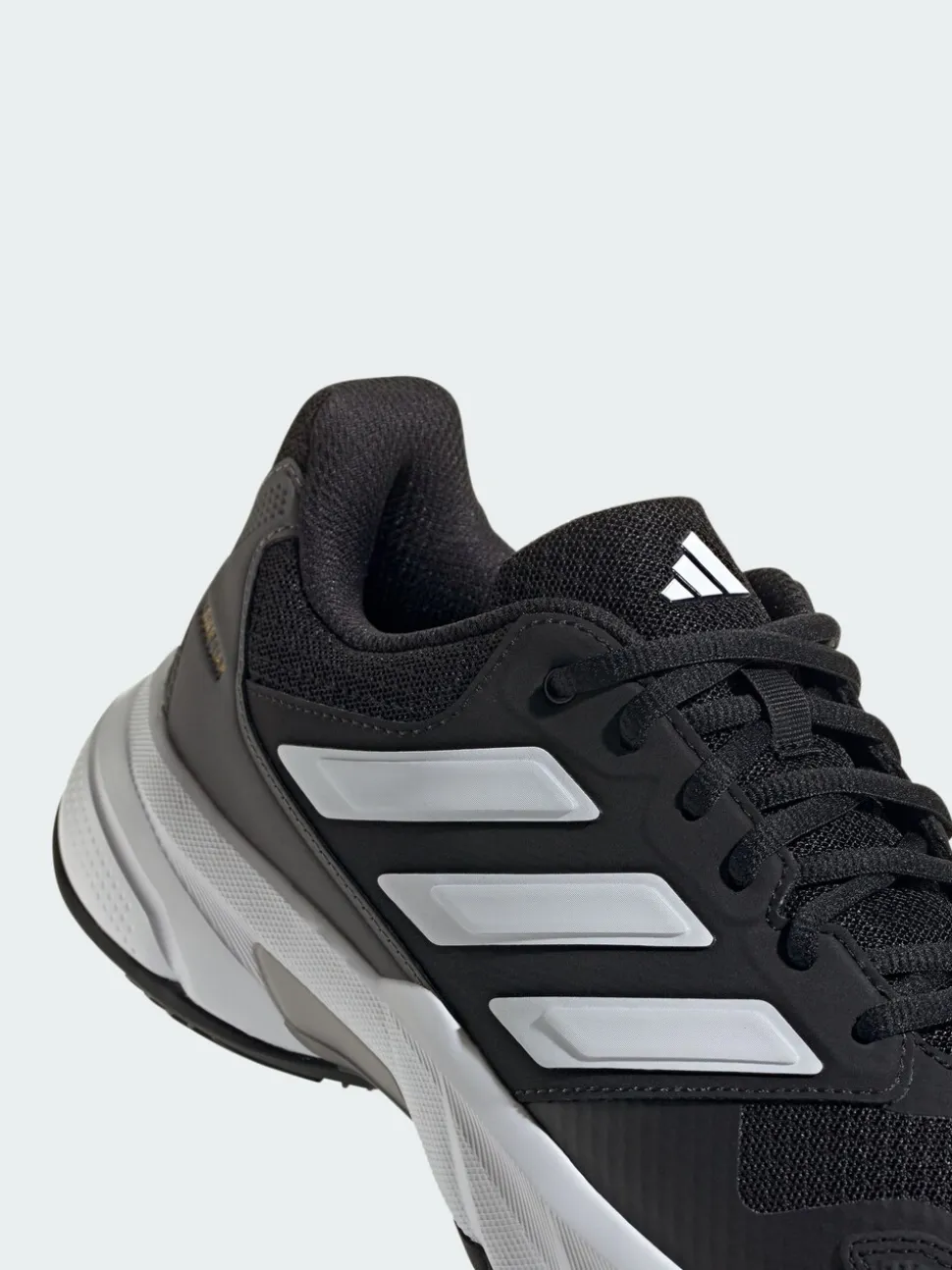 adidas Black CourtJam Control 3 Clay Tennis Shoes