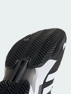 adidas Black CourtJam Control 3 Clay Tennis Shoes
