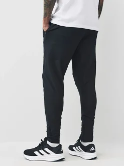 adidas Black Designed for Training Hybrid Joggers