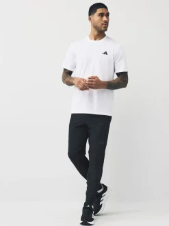 adidas Black Designed for Training Hybrid Joggers