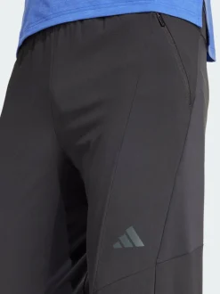 adidas Black Designed For Training Hybrid Joggers