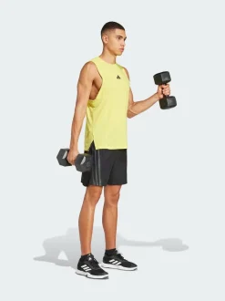 adidas Black Designed-for-Training 3-Stripes Shorts