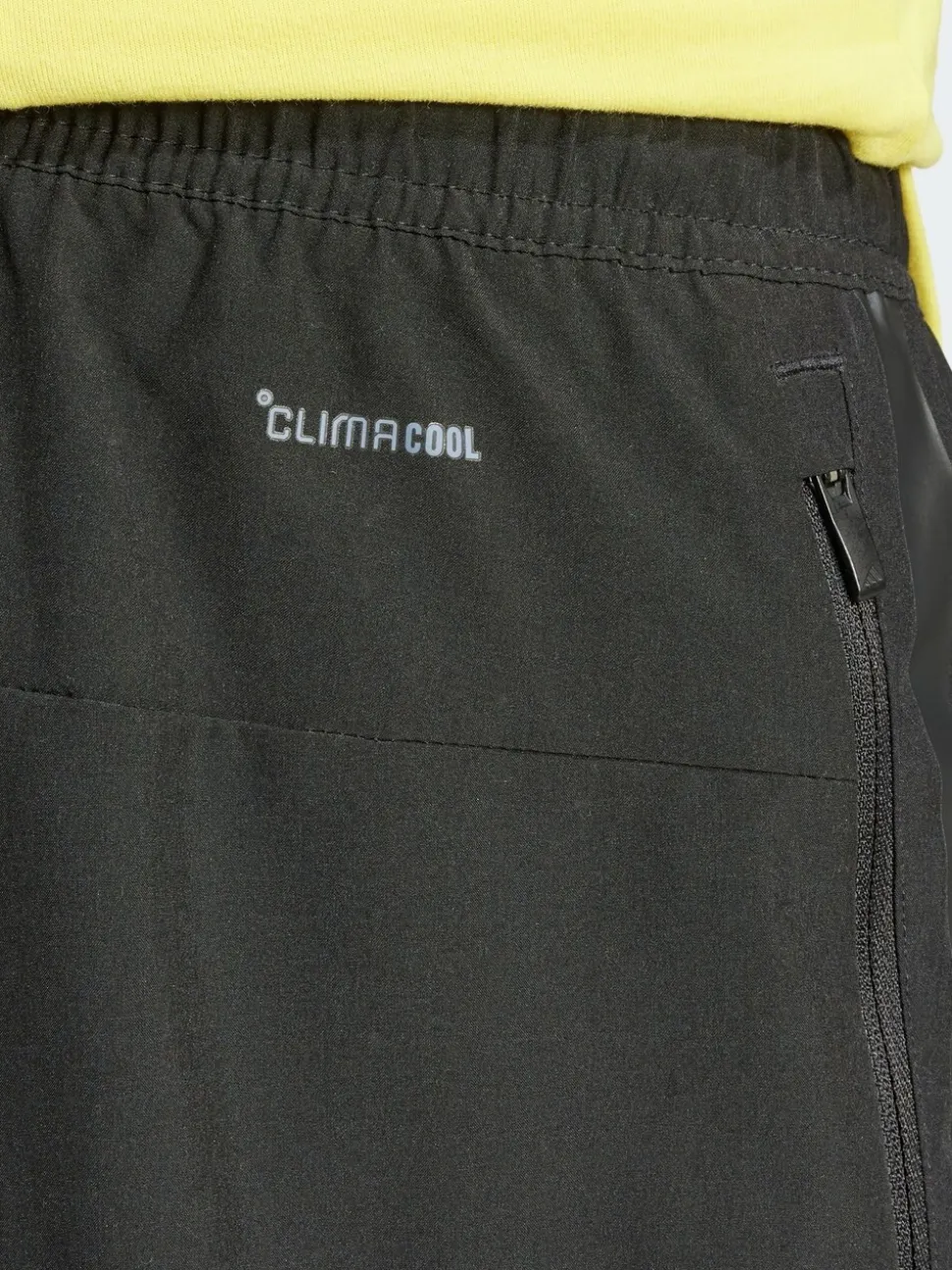adidas Black Designed-for-Training 3-Stripes Shorts