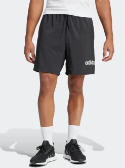 adidas Black Essentials Linear Logo Shorts