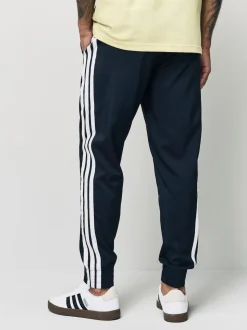adidas Black Essentials 3-Stripes Woven Joggers