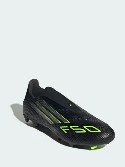adidas Black F50 League Laceless Firm/Multi-Ground Boots