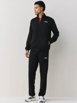 adidas Black Ground Linear Tracksuit