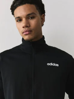 adidas Black Ground Linear Tracksuit
