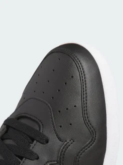 adidas Black Hoops 4.0 Mid Shoes