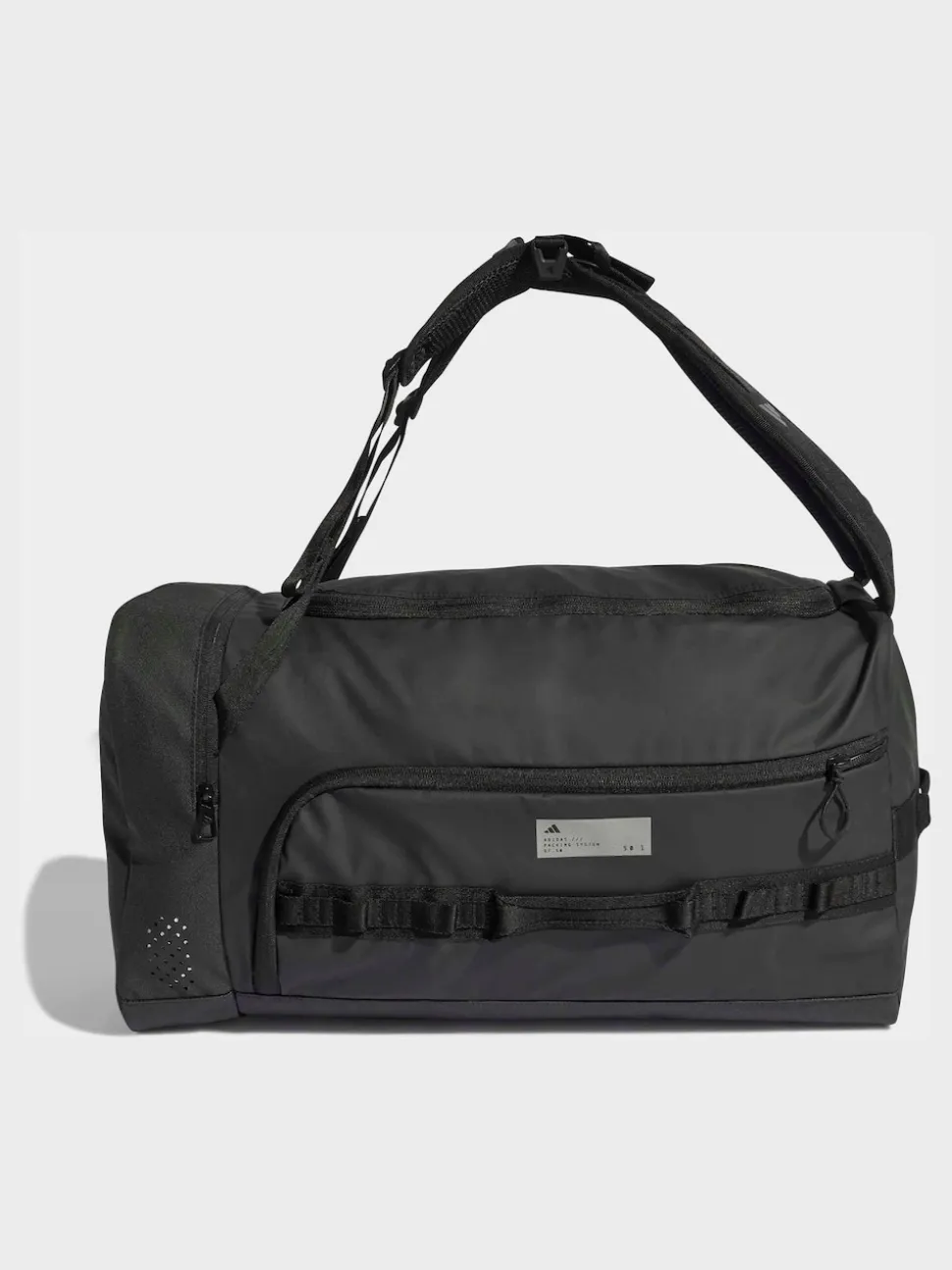 adidas Black Hybrid Duffel Bag