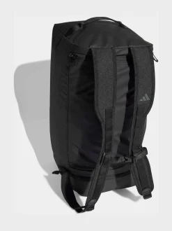 adidas Black Hybrid Duffel Bag