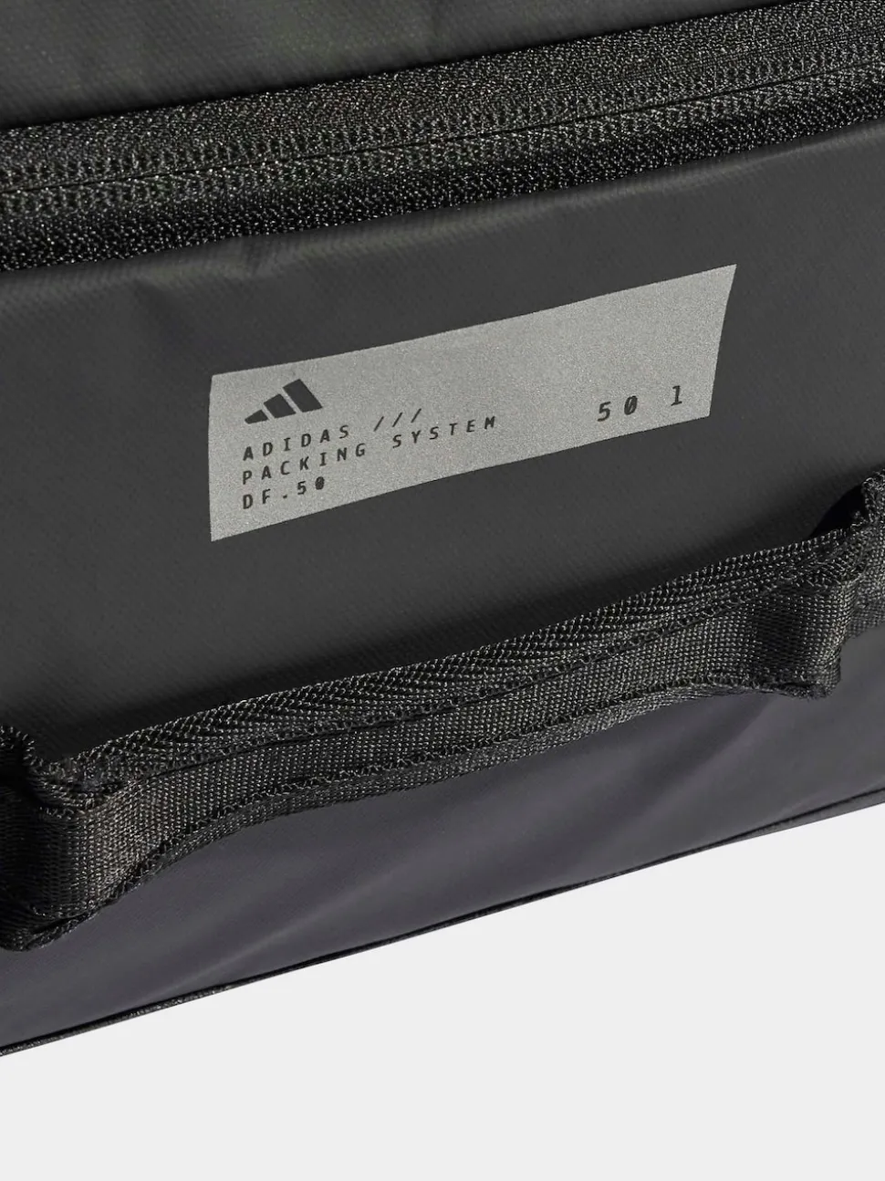 adidas Black Hybrid Duffel Bag