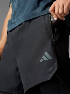 adidas Black 2-in-1 Shorts