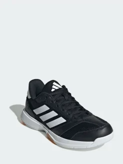 adidas Black Ligra 8 Indoor Shoes